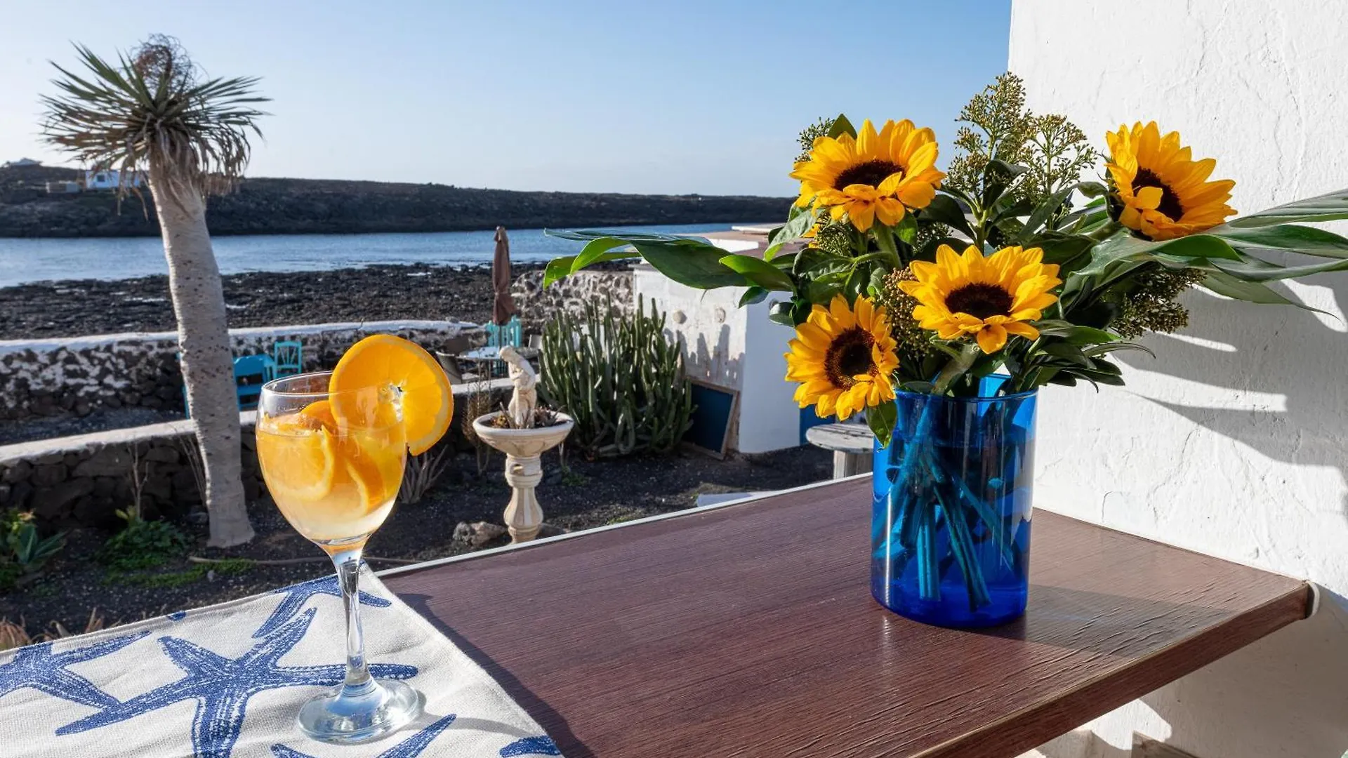 Beachfront Two Bedrooms House Casa Toral Majanicho Holiday home