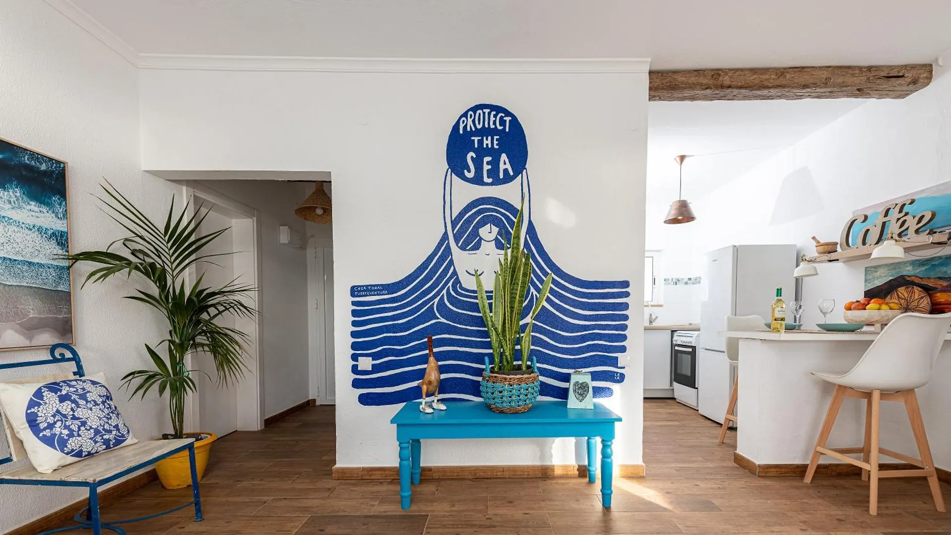 Beachfront Two Bedrooms House Casa Toral Majanicho